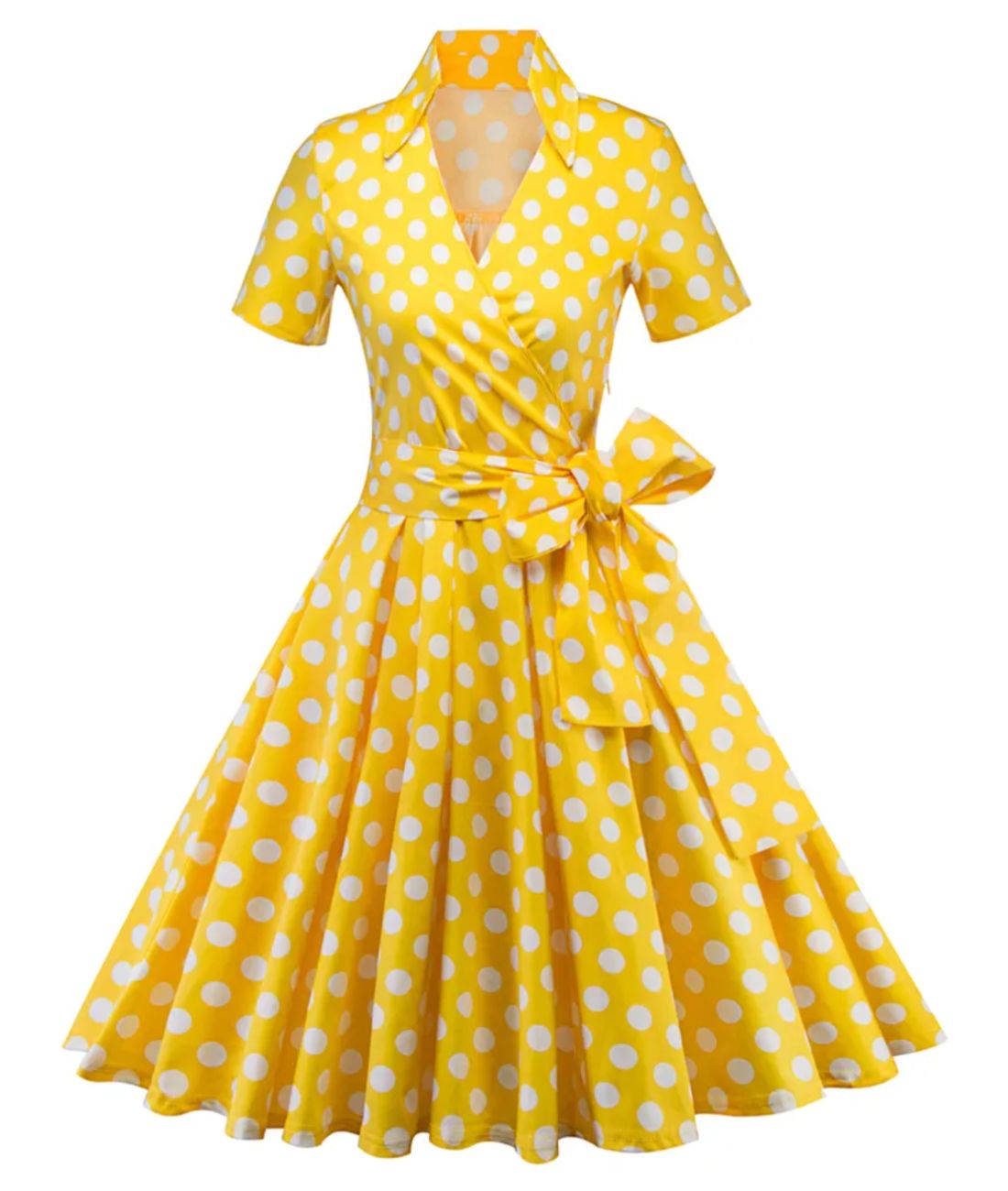 Robe vintage à discount pois