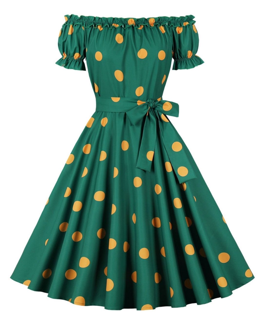 Robe Froufrou Années 50 - Madame Vintage