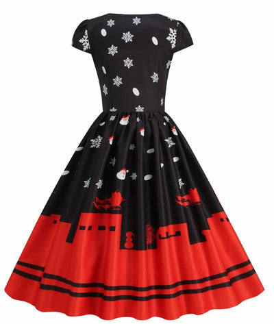 Robe Pin Up Hiver - Madame Vintage