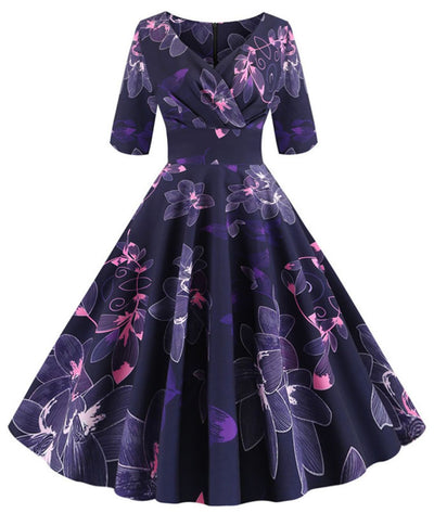 Robe Crayon Rockabilly - Madame Vintage